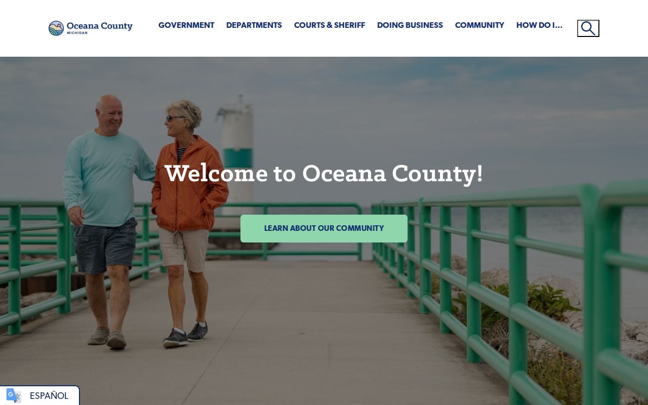 Oceana County court docket county government portal